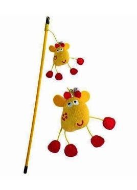 Pet Brands Giraffe wand Toy